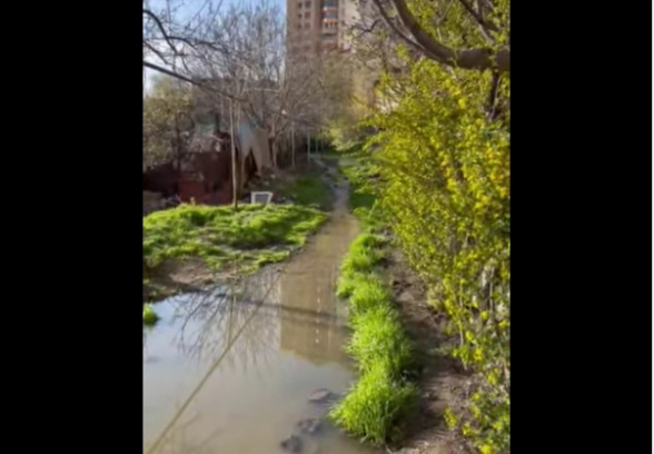 Ահազանգ․ Արաբկիրում կոյուղաջուր է հոսում (տեսանյութ)