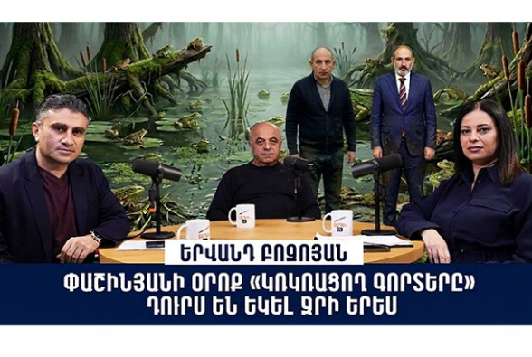 Փաշինյանի օրոք «կռկռացող գորտերը» դուրս են եկել ջրի երես․ Երվանդ Բոզոյան (տեսանյութ)