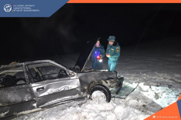 Քաջարան-Մեղրի ճանապարհին «Peugeot»-ը դուրս է եկել ճանապարհի երթևեկելի հատվածից և գլորվել ձորը․ կա 1 զnh, 3 տուժած