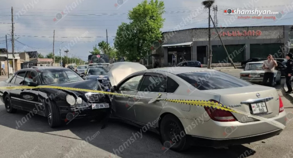 Դիմիտրով բնակավայրում բшխվել են «Nissan Teana»-ն և «Mercedes»-ը․ 2 վիրшվորներից մեկը անչափահաս է